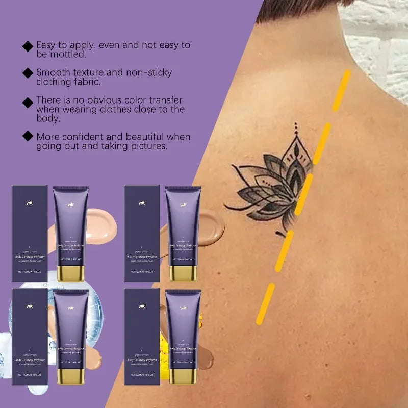 W® Body Coverage Perfector - Waterproof Leg & Body Concealer