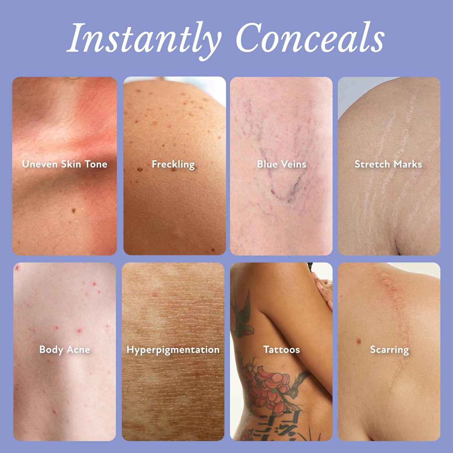W® Body Coverage Perfector - Waterproof Leg & Body Concealer